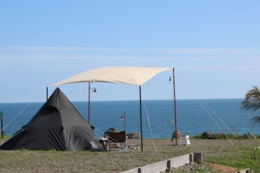 【海キャンプ潮風対策】ギアが錆びる前にやること｜洗い方・保管のコツ完全ガイド